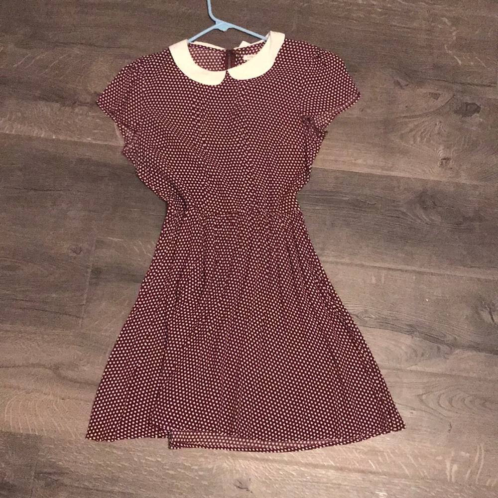 Polka dotted dress